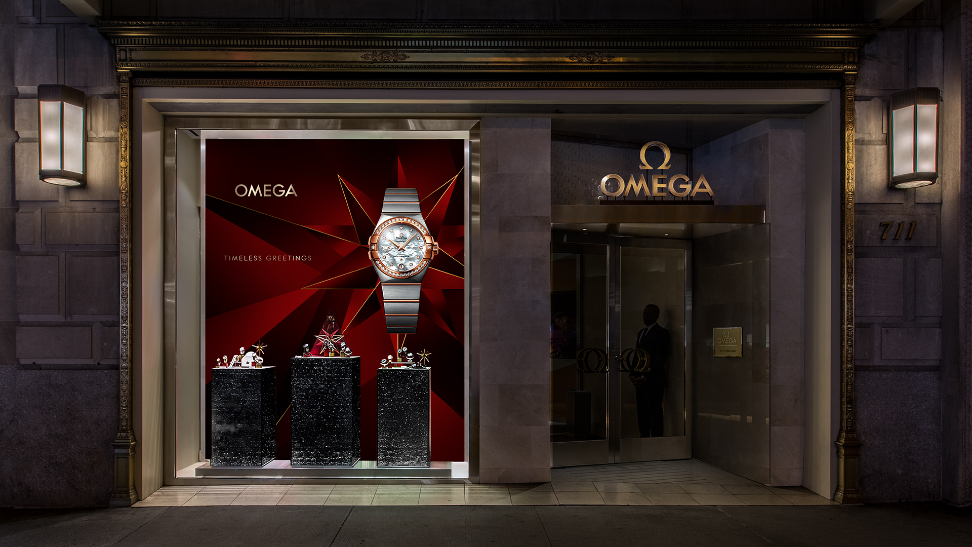 DFROST, Omega, Xmas, Window Campaign, Visual Merchandising