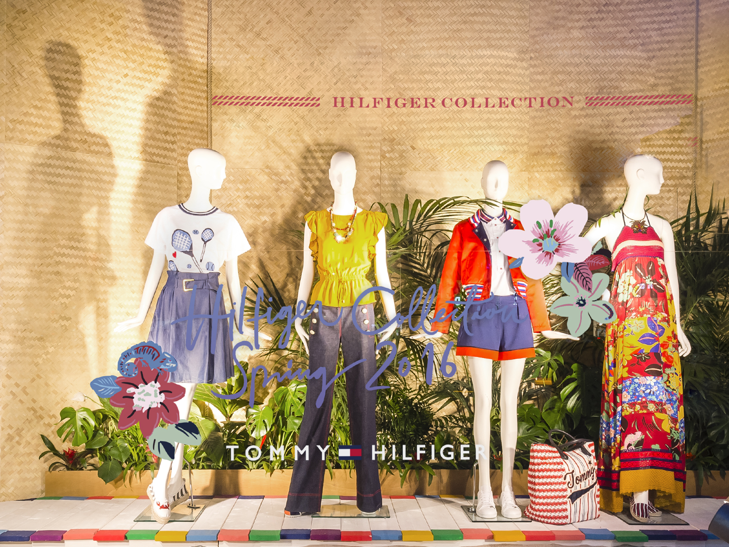 Dfrost, Tommy Hilfiger, Kadewe, Window campaign, PopUp, Collection, Brand Space, Retail, Island vibes, Summer