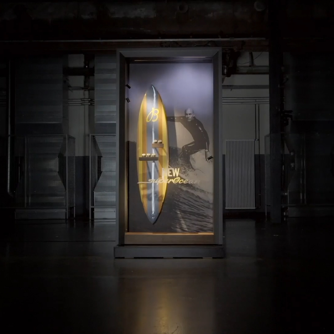DFROST, Breitling, Window Campaign, Conception, Development, luxury, watches, window system