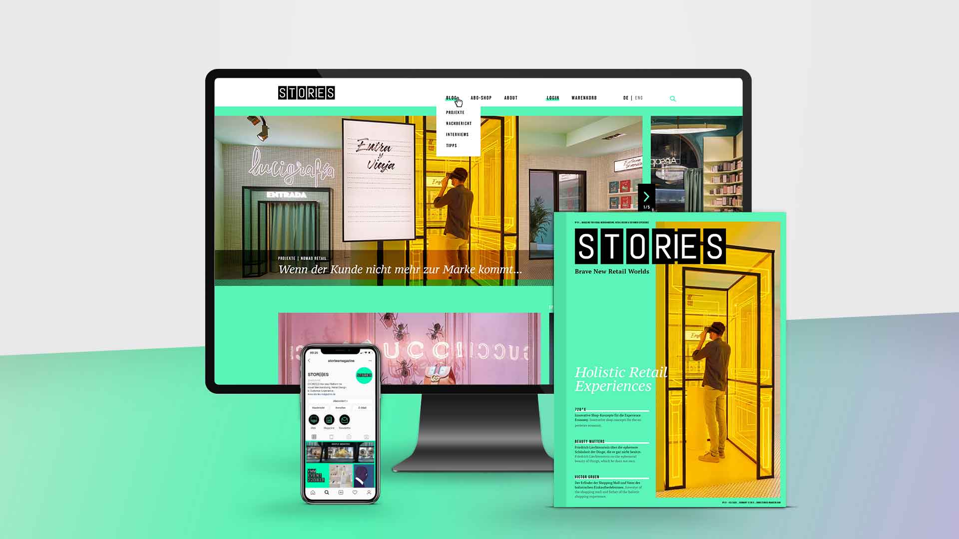 DFROST, VMM, Stories, Magazine, Visual Merchandising, Retail Design, Customer Experience,